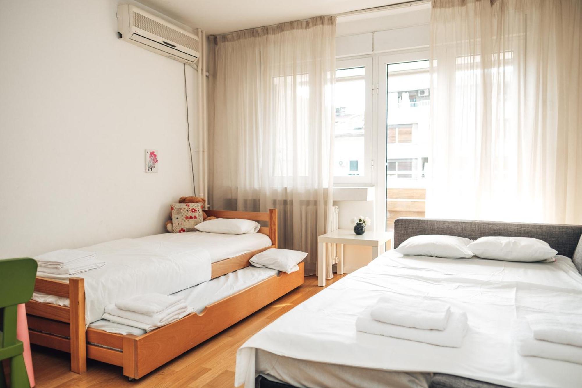 Crown Central Three Bedroom Apartment بلغراد المظهر الخارجي الصورة