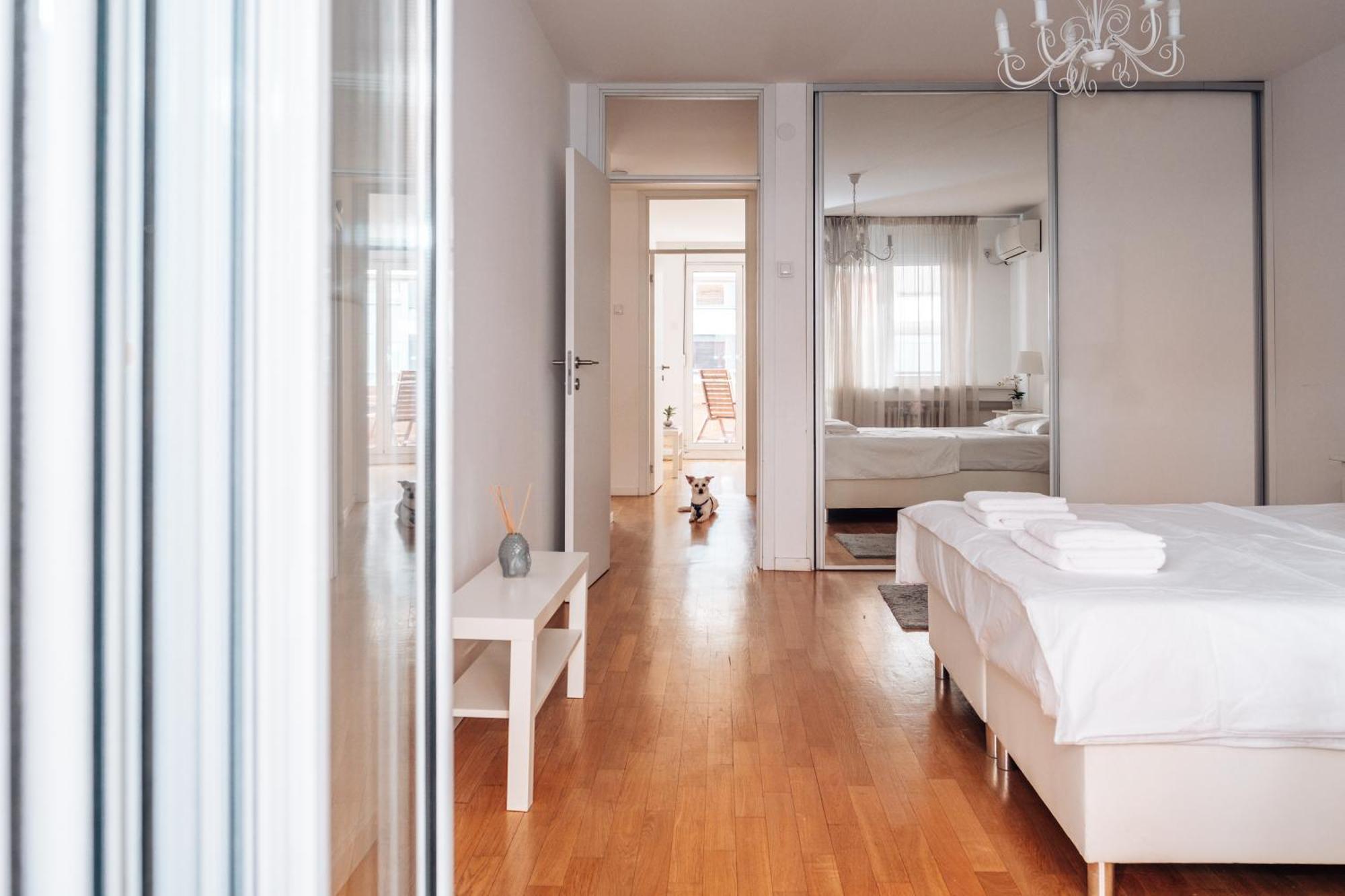 Crown Central Three Bedroom Apartment بلغراد المظهر الخارجي الصورة